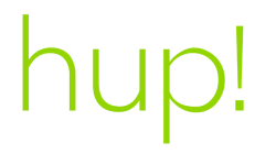 hup! KJM logo
